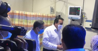 وزير الصحة يتفقد مستشفى زفتى العام خلال جولته بمحافظة الغربية.. لايف