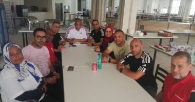 اجتماع تنسيقى للترتيب لاستقبال بعثة مصر المشاركة بدورة ألعاب البحر المتوسط