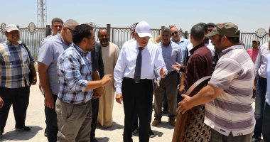 محافظ المنيا يتفقد أعمال التطوير الشامل لمسار العائلة المقدسة فى سمالوط