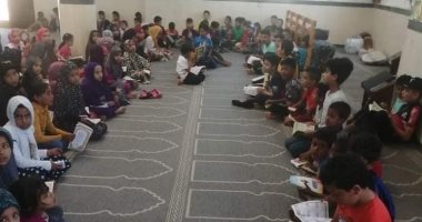 إقبال أطفال شمال سيناء على برنامج الأوقاف الصيفى فى 73 مسجدا