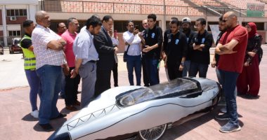 طلاب هندسة أسيوط يفوزون بالمركز الأول لتصميم سيارة صديقة للبيئة وموفرة للطاقة