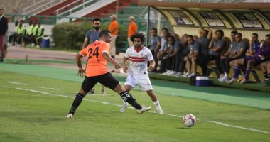 15 دقيقة .. الزمالك والبنك الأهلى 0/0