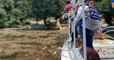 "الرى" تنظيم حملتين لتنظيف نهر النيل من المخلفات البلاستيكية بمشاركة 65متطوعا 