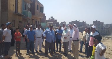 إخلاء وإزالة عقارات ذات خطورة داهمة بمحيط الجبخانة جنوب القاهرة