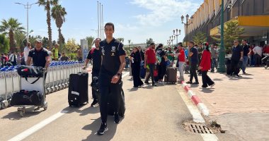 شاهد بعثة مصر تصل مطار وهران بالجزائر للمشاركة في دورة ألعاب البحر المتوسط
