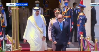أخبار مصر.. الرئيس السيسي يستقبل أمير قطر بقصر الاتحادية