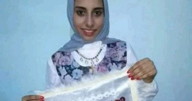 شاهد.. منديل بوسي "عروس الجنة" بكفر الشيخ صممته خصيصا لعقد القران قبل وفاتها