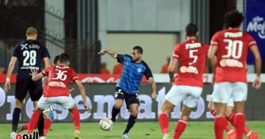 الأهلى يهزم بيراميدز 2 / 1 ويواجه بتروجت فى نصف نهائى كأس مصر.. صور
