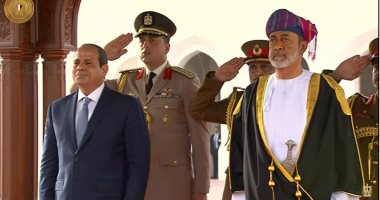 الرئيس عبد الفتاح السيسى وسلطان عمان 