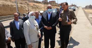 محافظ القاهرة يتفقد أعمال تطوير منطقة الجبخانة بمصر القديمة