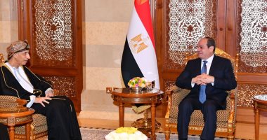 نائب رئيس وزراء سلطنة عمان: نتطلع للاستفادة من تجربة مصر الناجحة فى التنمية  
