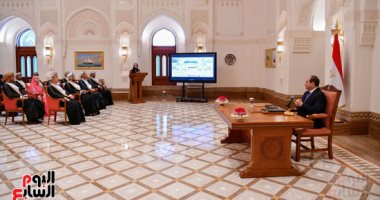 الرئيس السيسي يؤكد حرص مصر وسلطنة عمان على تعزيز العمل العربى المشترك