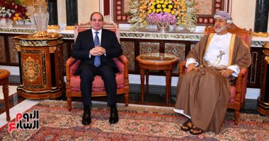 متحدث الرئاسة: الرئيس السيسى يلتقى سلطان عمان فى قصر العلم العامر بمسقط 