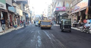 محافظ الإسكندرية: جار رصف 46 شارعا على مستوى 9 أحياء