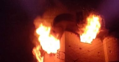السيطرة على حريق هائل بورشة أثاث فى دمياط دون خسائر بشرية