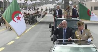 استعراض عسكرى ضخم فى الجزائر احتفالا بالذكرى 60 للاستقلال .. صور