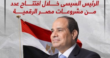 البناء محتاج عمل وتضحيات.. رسائل الرئيس السيسى خلال افتتاح بعض مشروعات مصر الرقمية