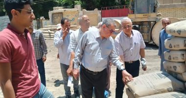 رئيس مركز ومدينة أبوقرقاص يتفقد مشروعات "حياة كريمة"  قرية بنى موسى