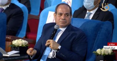 الرئيس السيسي: "اللى بيتعمل فى مصر أمر غير مسبوق.. وكل الرضا على دعم ربنا"