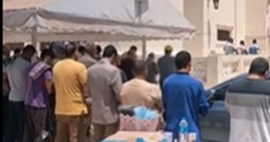 تشييع جنازة رئيس محكمة استئناف الإسكندرية من مسجد المواساة.. فيديو
