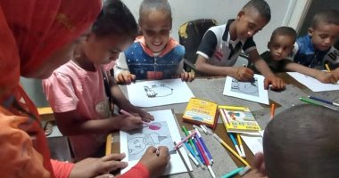 متحف التحنيط بالأقصر ينظم ورشة فنية للأطفال احتفالاً بالعيد لرسم "خروف العيد".. صور