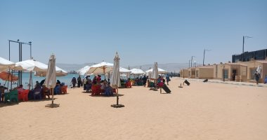 فرحة المصريين متواصلة.. بث مباشر من شواطئ السويس فى ثانى أيام عيد الأضحى