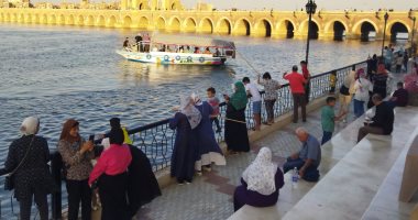 62 ألف زائر لحدائق القناطر الخيرية خلال أيام عيد الفطر المبارك