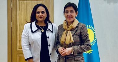 السفيرة المصرية فى كازاخستان تلتقى وزيرة العمل والحماية المجتمعية الكازاخية