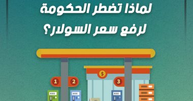 لماذا تضطر الحكومة لتحريك سعر السولار؟ (إنفوجراف)