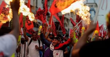 اشتعال الاحتجاجات فى أمريكا اللاتينية ومطالب بإجراءات ضد التضخم ..فيديو
