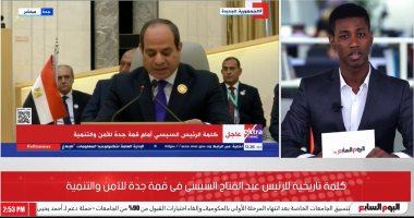 الرئيس السيسي يضع أمام قمة جدة مقاربة من 5 محاور لمنطقة أكثر استقرارا..فيديو