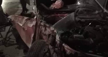 مصرع وإصابة 9 أشخاص فى حادث تصادم 3 سيارات بطريق إسكندرية الصحراوى