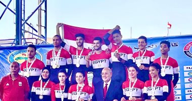 منتخب الدراجات يحصد 8 ميداليات فى اليوم الثانى للبطولة العربية بالقاهرة 
