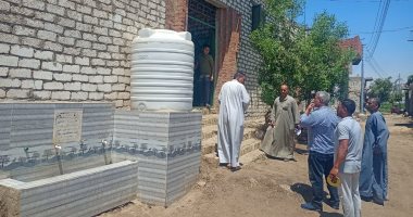 مياه بنى سويف: دراسة حالات الأسر الأولى بالرعاية لتوصيل مياه الشرب