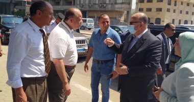محافظ القاهرة يتفقد إزالة المبانى الخطرة بمنطقة الجبخانة