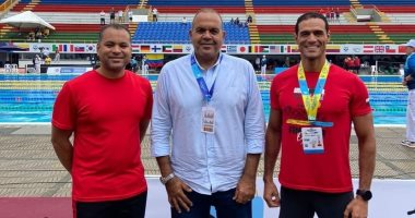 وليد فؤاد يمثل مصر فى بطولة العالم للسباحة بالزعانف بكولومبيا 