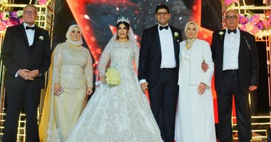 وسط أجواء من الفرحة والسعادة.. حفل زفاف الدكتورة روان أشرف والمهندس كريم هشام