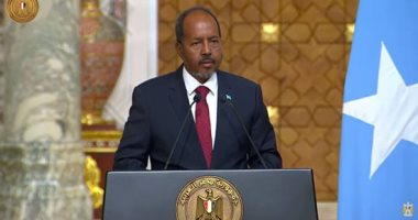 الرئيس الصومالى: ممتنون للدعم المصرى الكبير حتى نعود إلى طريقنا الصحيح