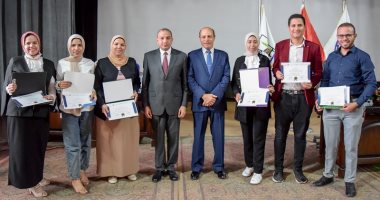 مجلس جامعة بنى سويف يكرم الفائزين بتصفيات مبادرة شباب من أجل التنمية