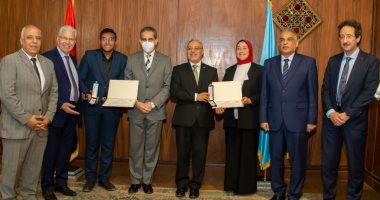  جامعة طنطا تكرم الطلاب الفائزين في مسابقة "رالى مصر لريادة الأعمال"