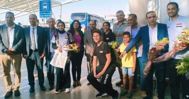 منتخب تنس الطاولة يصل القاهرة قادما من تونس بعد التتويج بالبطولة الأفريقية