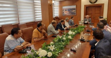 محافظ بورسعيد يستقبل رئيس الاتحاد العربى الإفريقى للكونغ فو