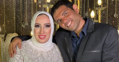 محاربة السرطان بالحب.. نعمة تعيد الاحتفال بزفافها على زوجها حسام دعما له "صور"