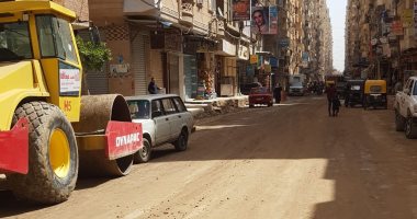 محافظ الإسكندرية: إنجاز 50% من أعمال إعادة الشىء لأصله وترميم الشوارع بالفلكى