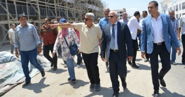 محافظ بورسعيد: الانتهاء من إنشاء الجراج متعدد الطوابق بحي العرب قريبا