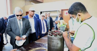 رئيس القابضة للمياه يتفقد أعمال تطوير ورفع كفاءة منشآت شركة الصرف الصحى بالقاهرة