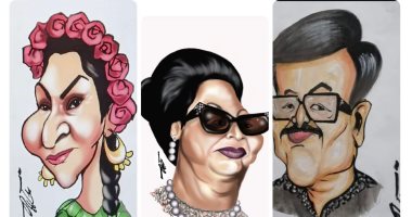السعودية نيوز | 
                                            فنان سعودى يعبر عن حبه لفناني مصر بلوحات الكاريكاتير.. من الزعيم لـ زكية زكريا
                                        