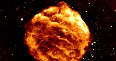 صورة مذهلة لبقايا نجم منفجر عالجها كمبيوتر أسترالى جديد