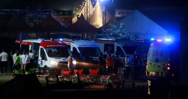 مصرع شخص وإصابة 40 آخرين جراء انهيار أجزاء من مسرح خلال مهرجان موسيقى بإسبانيا.. فيديو