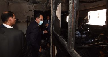 مدير أمن الجيزة يكشف تفاصيل حريق كنيسة المنيرة في إمبابة